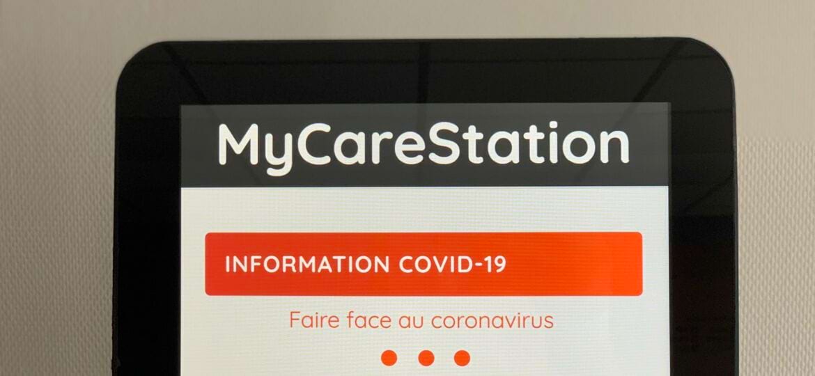 Borne MyCareStation Cleanitud