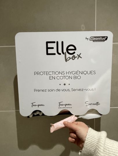 Distributeur de protection hygiénique - CLEANITUD