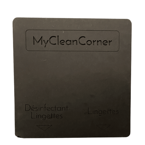 distributeur lingettes désinfectant