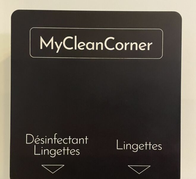 Distributeur de lingettes désinfectantes - Cleanitud - Hygiène au travail