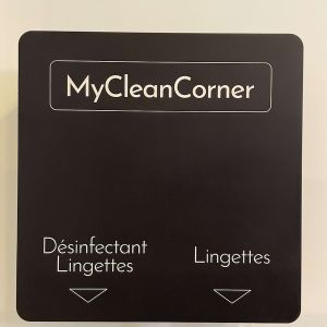 Distributeur de lingettes désinfectantes - Cleanitud - Hygiène au travail
