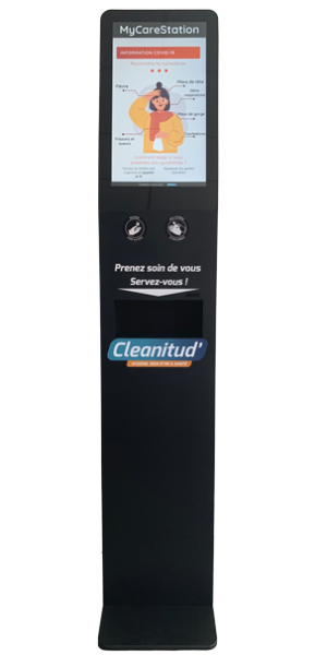 Borne de désinfection des mains - CLEANITUD